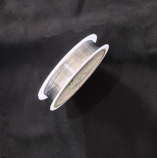 3 Rolls / 0.3mm / Silver Jewelry Wire, Craft Wire, Jewellery Beading Wire for Jewelry, Crafts Beading