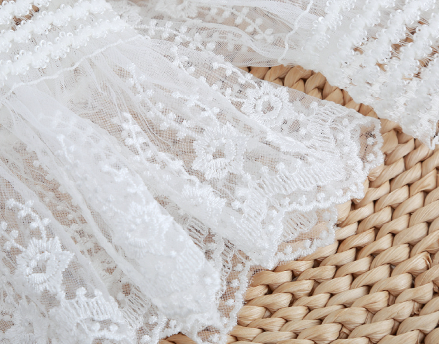 1 pair / Off White / Fake Cotton Sleeve Cuffs, False Wrist Cuffs, Removable Wrist Cuffs SC527(K)