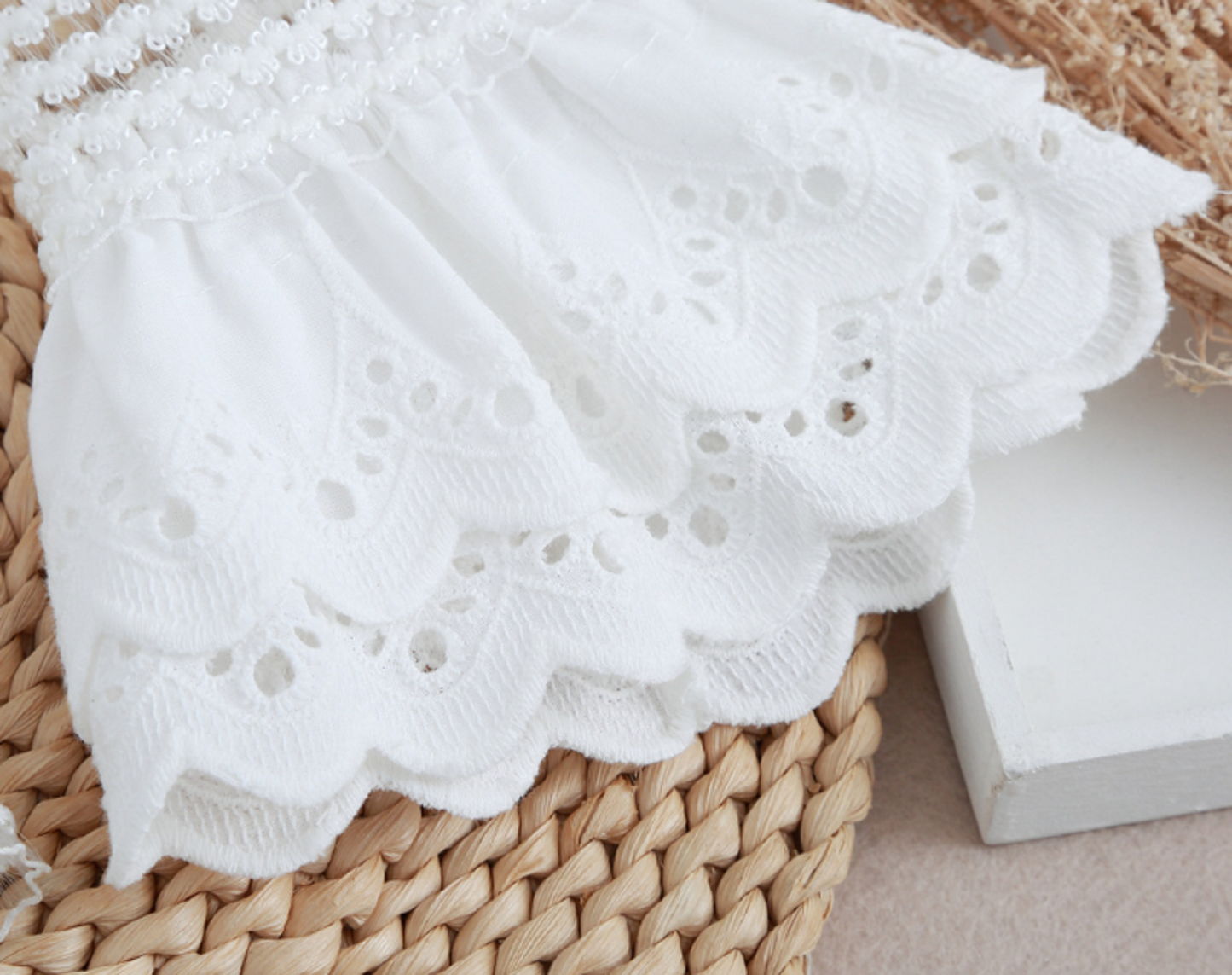 1 pair / Off White / Fake Cotton Sleeve Cuffs, False Wrist Cuffs, Removable Wrist Cuffs SC526(K)