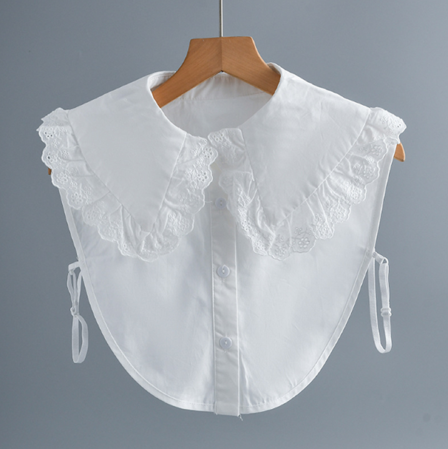 B693 / Off White / Detachable Collar, False Collar, Removable Collar