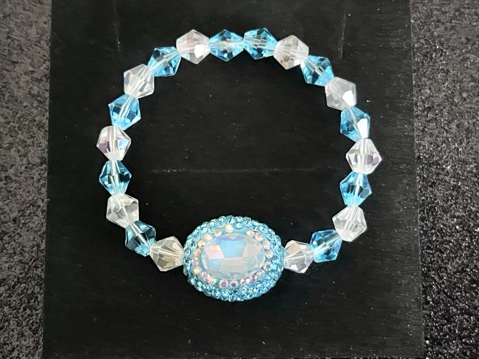 (BC002) Handmade Elastic Bracelet, Birthday Gift
