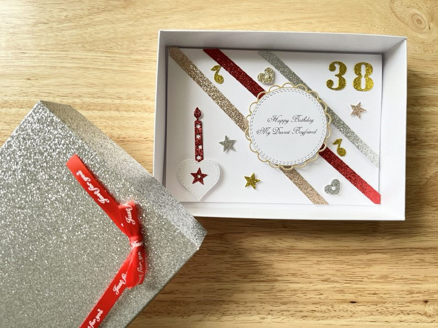 Luxury Handmade 3D Mens Birthday Card C2000