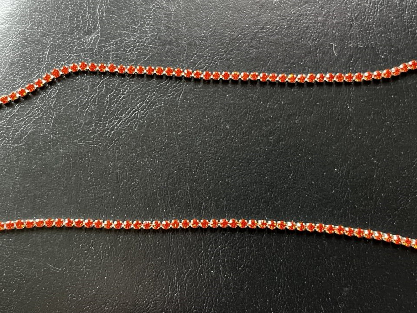 3 Meters / Rhinestone Diamante Chain, DIY Crystal Trim C23