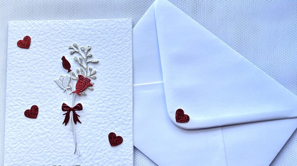 Luxury Personalised Handmade Birthday Card with Envelope C504