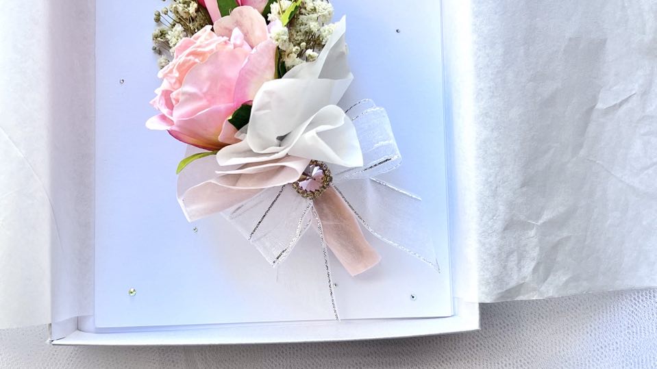 Luxury Handmade Personalised Flower Birthday Card C620