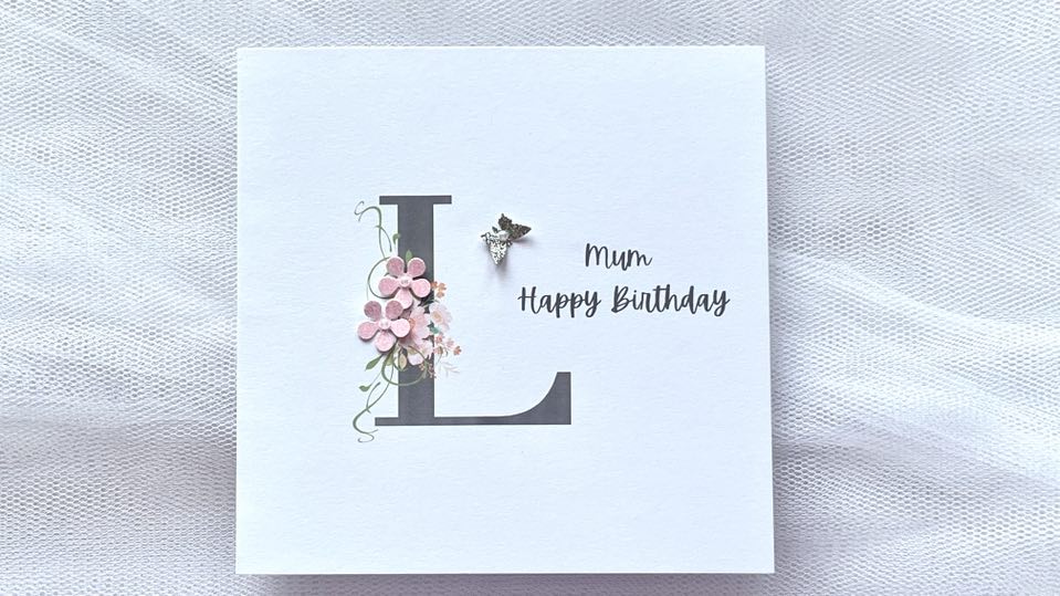 Handmade Personalised Birthday Card with Envelope C621