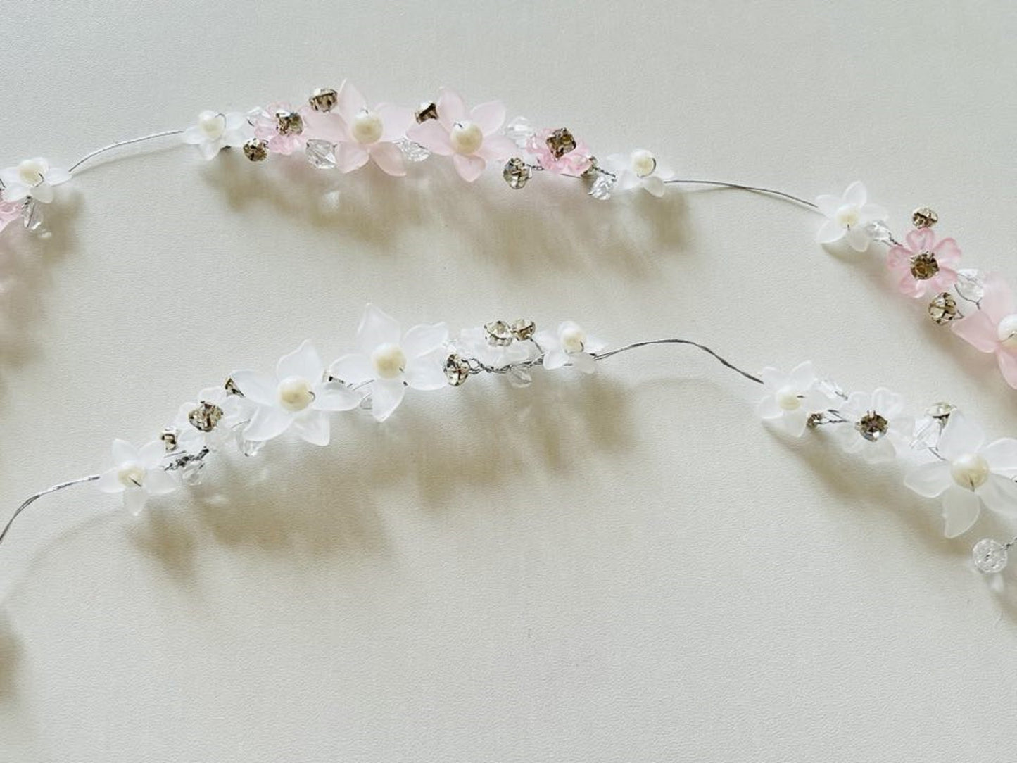 Crystal Bead Flower Vine FS006