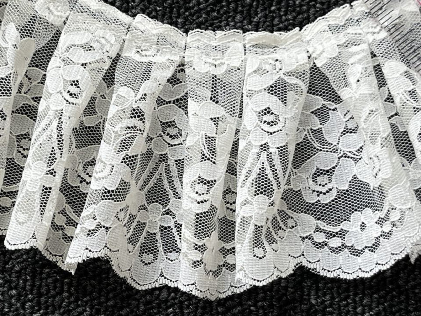 2 meters / 9cm / Light Beige / Lace Trim LF033