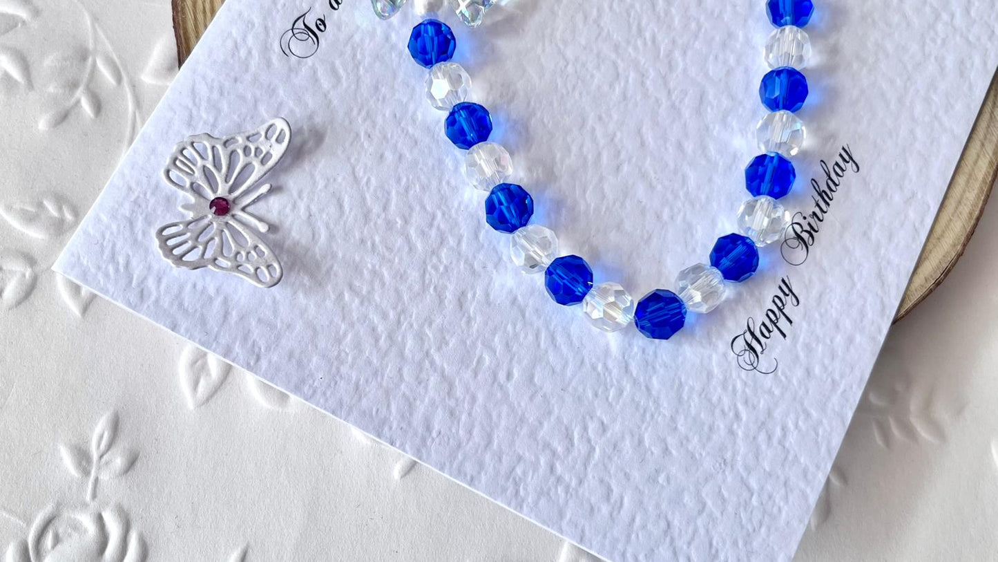 Handmade Luxury Custom Pink Crystal Pet Necklace | Crystal Glass Pet Lover Gift | Personalized Jewelry for Pet | pet Accessories PN003