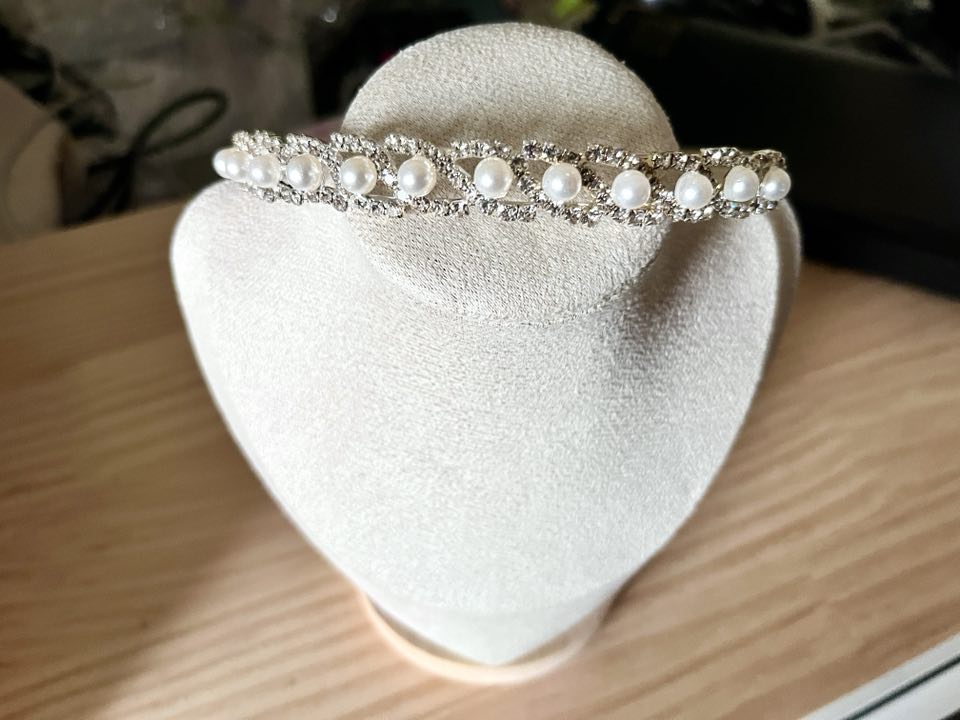 Bridal Crystal Wedding Headband, Wedding Hair Accessories TS131