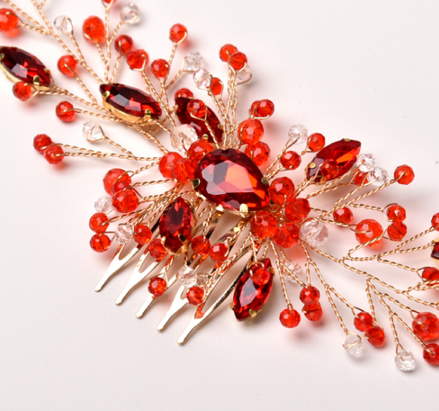 Bridal Hair Accessories Crystal Wedding Comb TS1543
