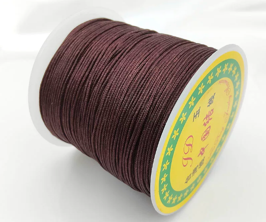 1 roll / 100 meters / Nylon Beading String Knot Cord, Thread for Bracelet Jewelry Making