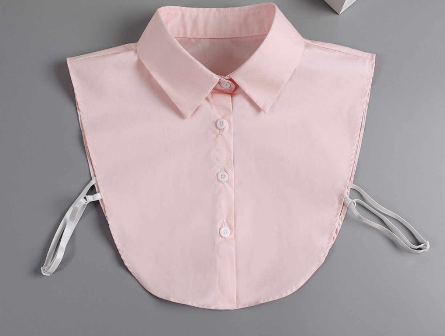B550 / Pink Cotton Fake Collar, False Collar, Removable Collar