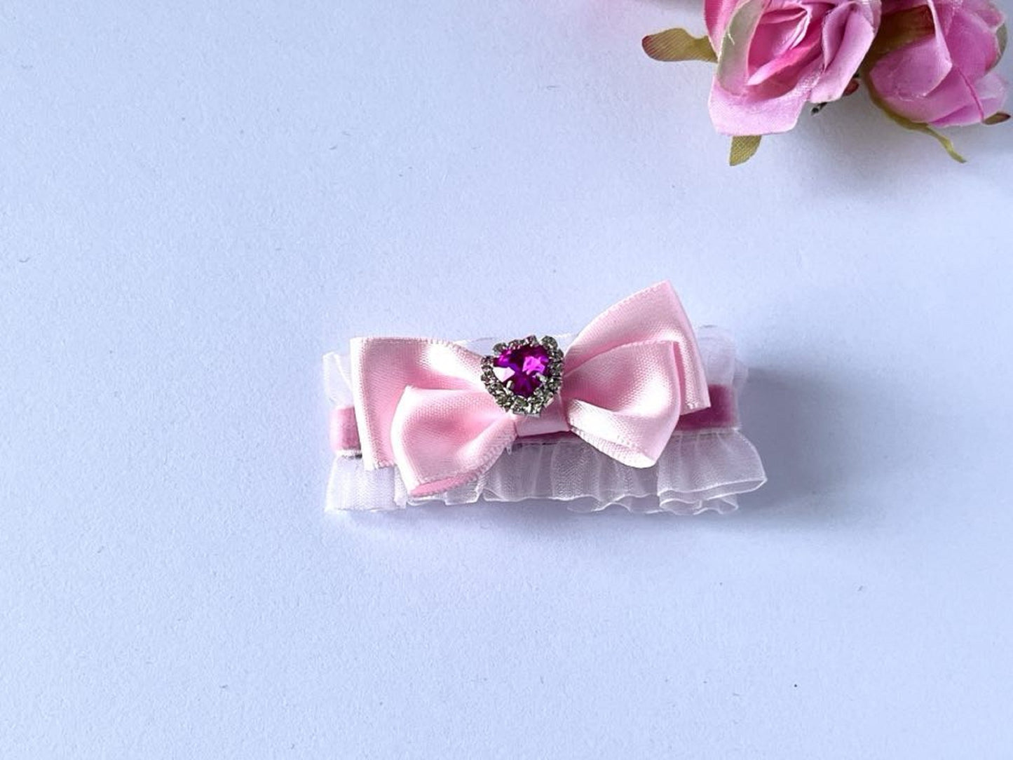 3 x 6cm / Handmade 3D Hair Clip, Girl Hair Clip, Party Clip, Prom Accessories CC007
