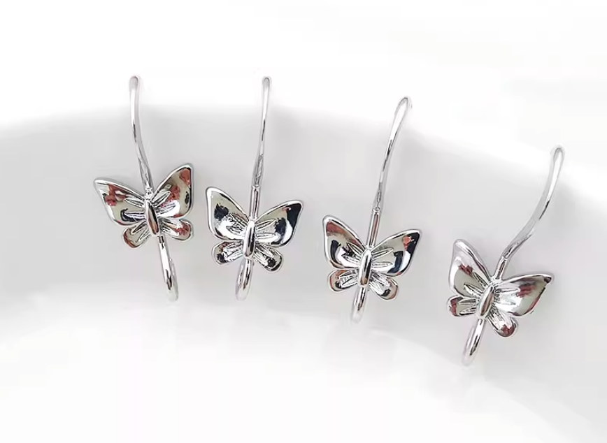 EK42 (A339) 10 pcs / Gold Plated / Earrings Hooks