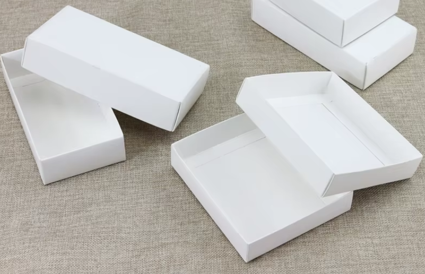 10 Boxes / 22.5 x 16.5 x 5cm / White Self Assembly Flat Pack Greeting Card Gift Boxes, Paper Box with Lid for Greeting Card, Flower, Gift Box