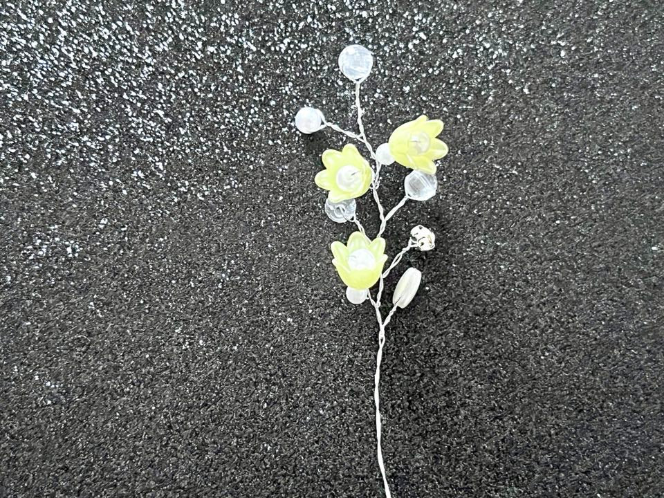 5 Stems / Handmade Flower Arrangement Flower Sprays FS002 (smooth)