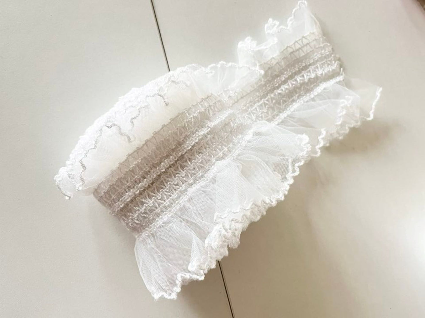 1 meter Lace Trims, Removable Wrist Cuffs Lace LF003/004