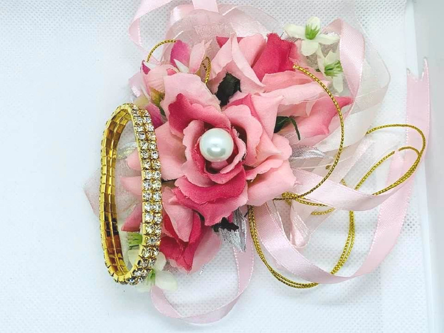 10 pcs / DIY Stretch Mixed Crystal Stretch Bracelet BC073