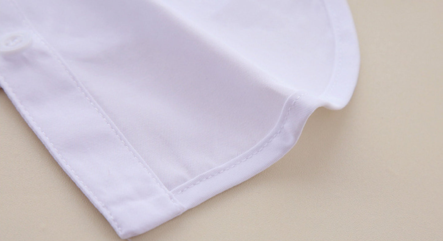 B9 / Pure White Fake Collar, False Collar, Removable Collar