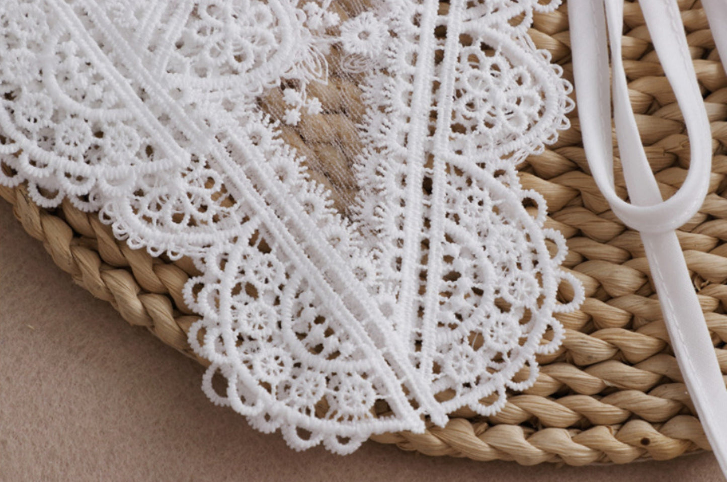 Off White Fake Collar, False Collar, Removable Collar B62(K)-small