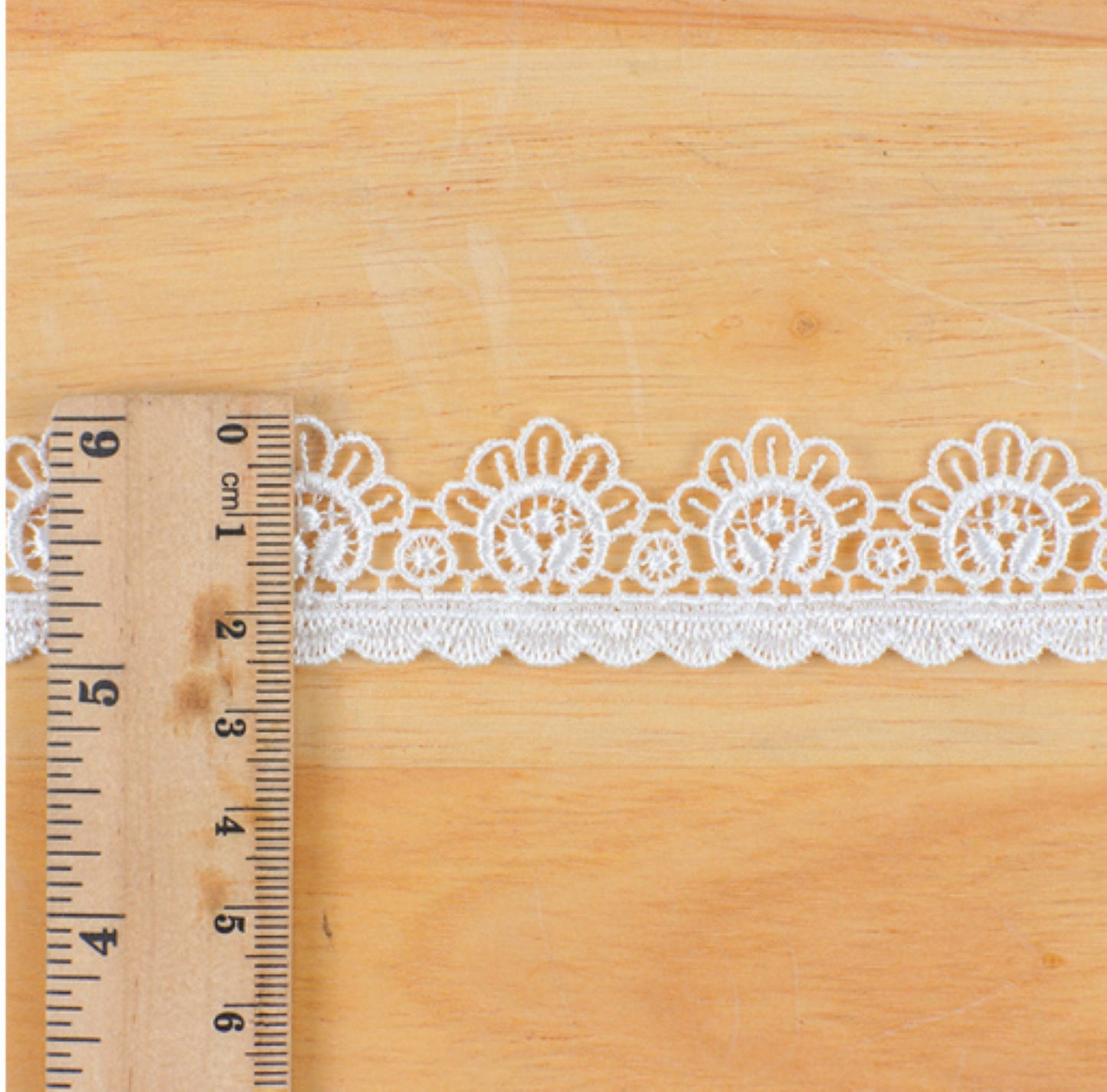 3 Meters / 2cm Off White / Headband Lace Trim LF101