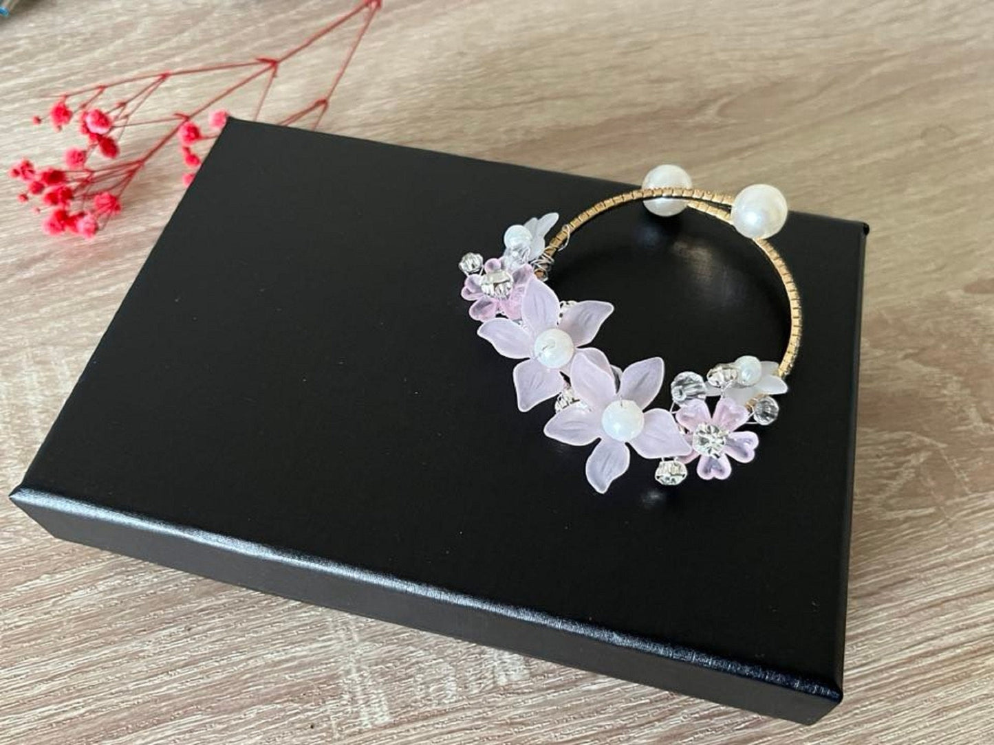 1 Piece / Crystal Open Corsage CR013