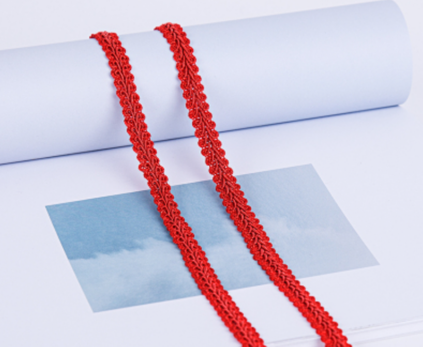 3 meters / Trim Ribbon Centipede Braided Lace LF108