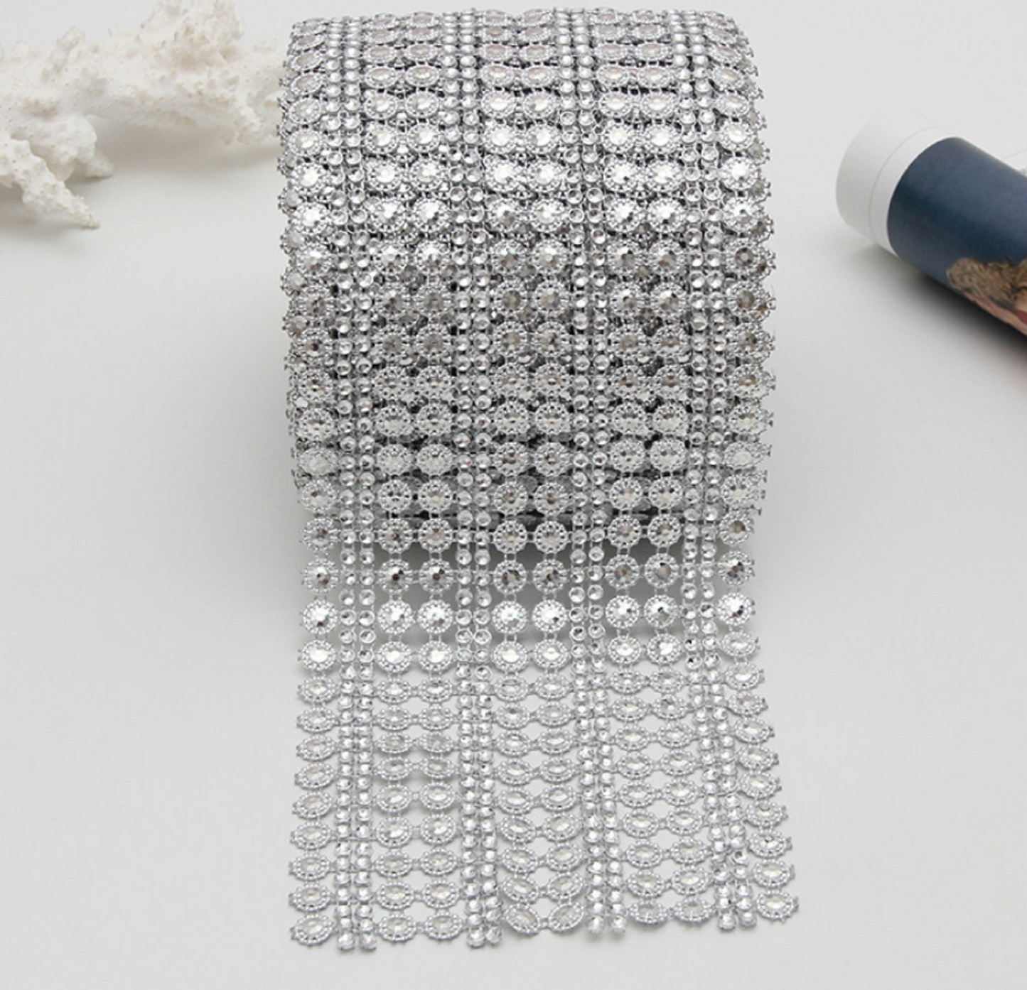 3 Metres / Plastic Sunflower Pearl Trim TR013