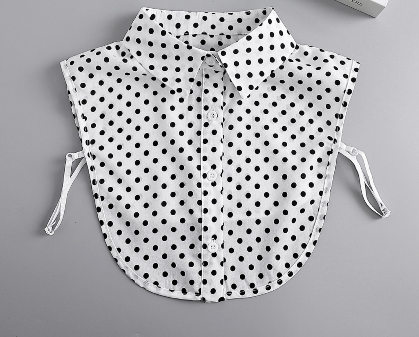 Off White, Dark Blue / Fake Collar, False Collar, Removable Collar B649(K)