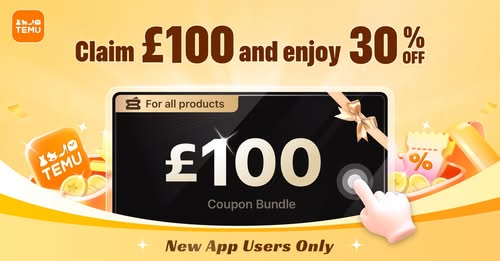 Claim your £100 coupon bundle and enjoy 30% off