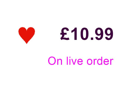 £10.99 (Other on live order)