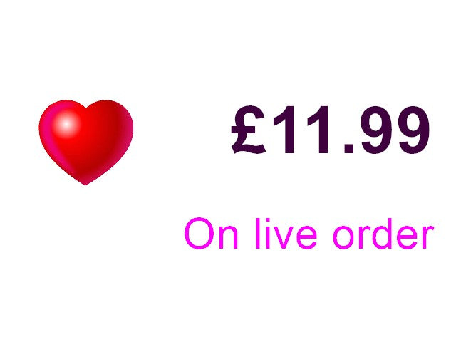 £11.99 (Other on live order)