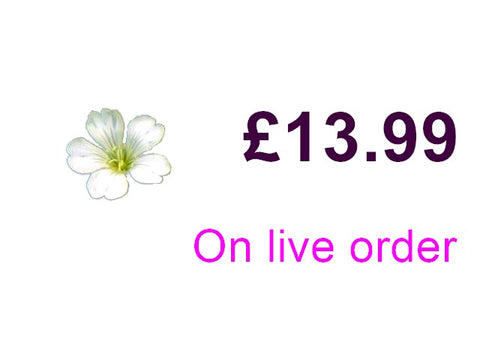 £13.99 (Other on live order)