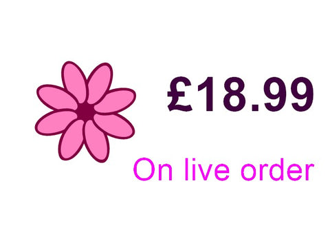 £18.99 (Other on live order)