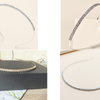 K Gold, Silver Colour / Crystal Wedding Headband  TS1407
