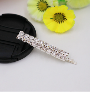 2pcs / Crystal Hair Clips CC004