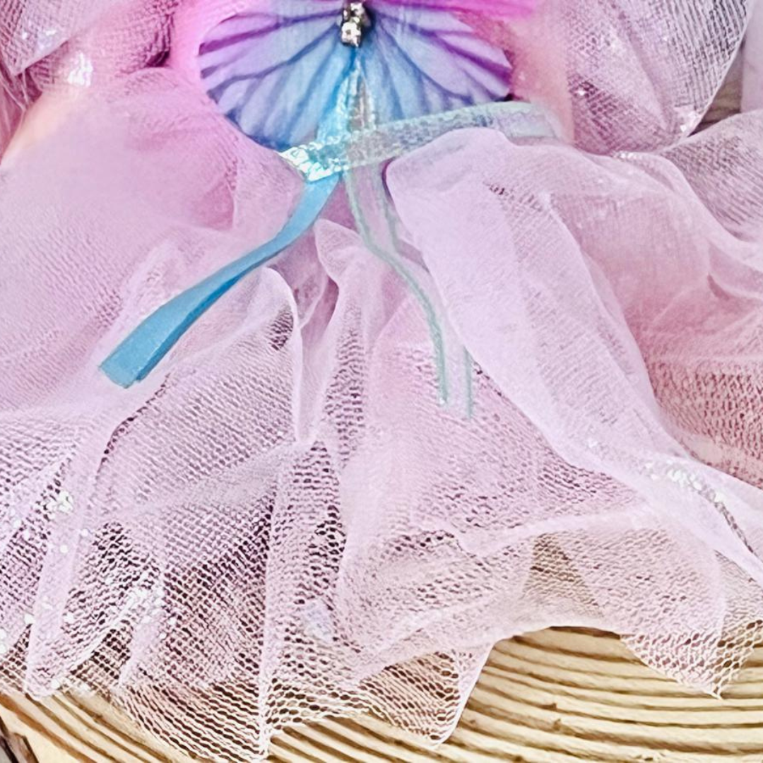 Luxury Handmade Personalised Flower Birthday Card and Keychain G001