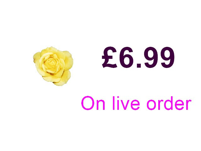 £6.99 (Other on live order)