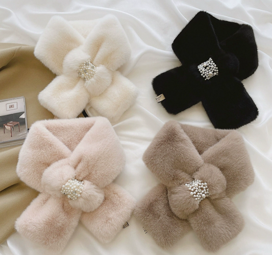 90*13cm / Faux Fur Scarf, False Collar, Removable Collar  B704(F)