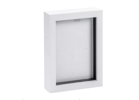 2 Boxes / 5" x 7" / White / 3D Box Photo Frame, Shadow Box