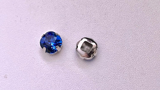 (S62) 30 pcs / 8mm / K9 Sew On Glass Rhinestones, Crystals Accessories, DIY Crafts Decoratian High Quality Pointback Stones Glass Gemstones