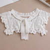 B15(K)-small Off White / Removable Fake Collar, False Collar, Removable Collar