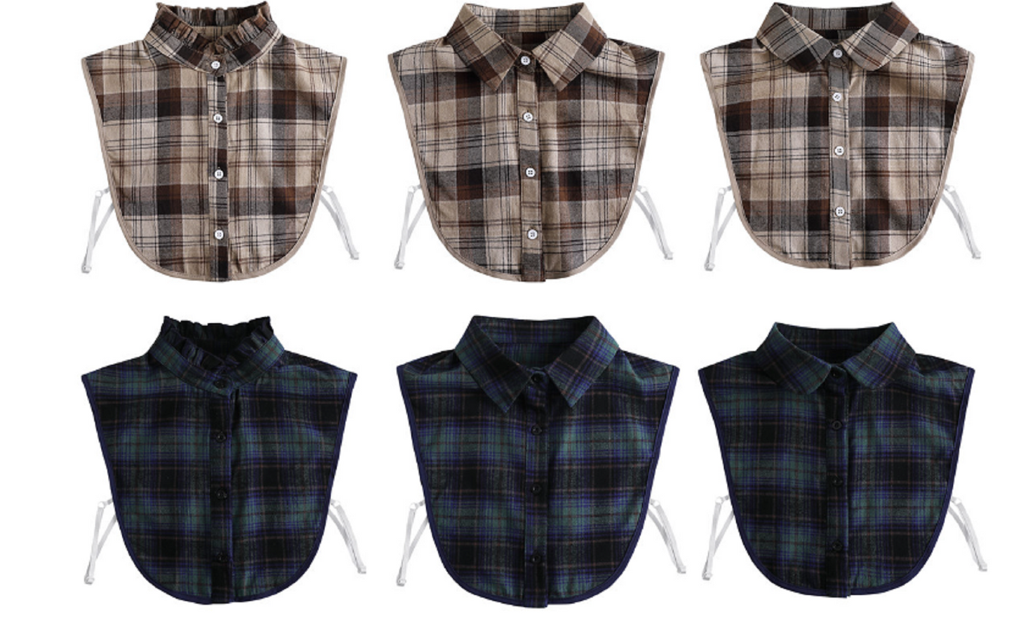 B167 / Fake Cotton Collar, False Collar, Removable Collar, False Collar, Removable Collar