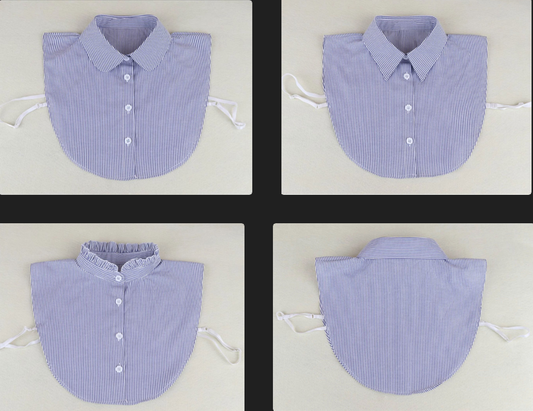 Cotton Half Fake Collar, False Collar, Removable Collar B219(E)