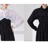 B28 / Black, Off White / Lace Fake Collar, False Collar, Removable Collar