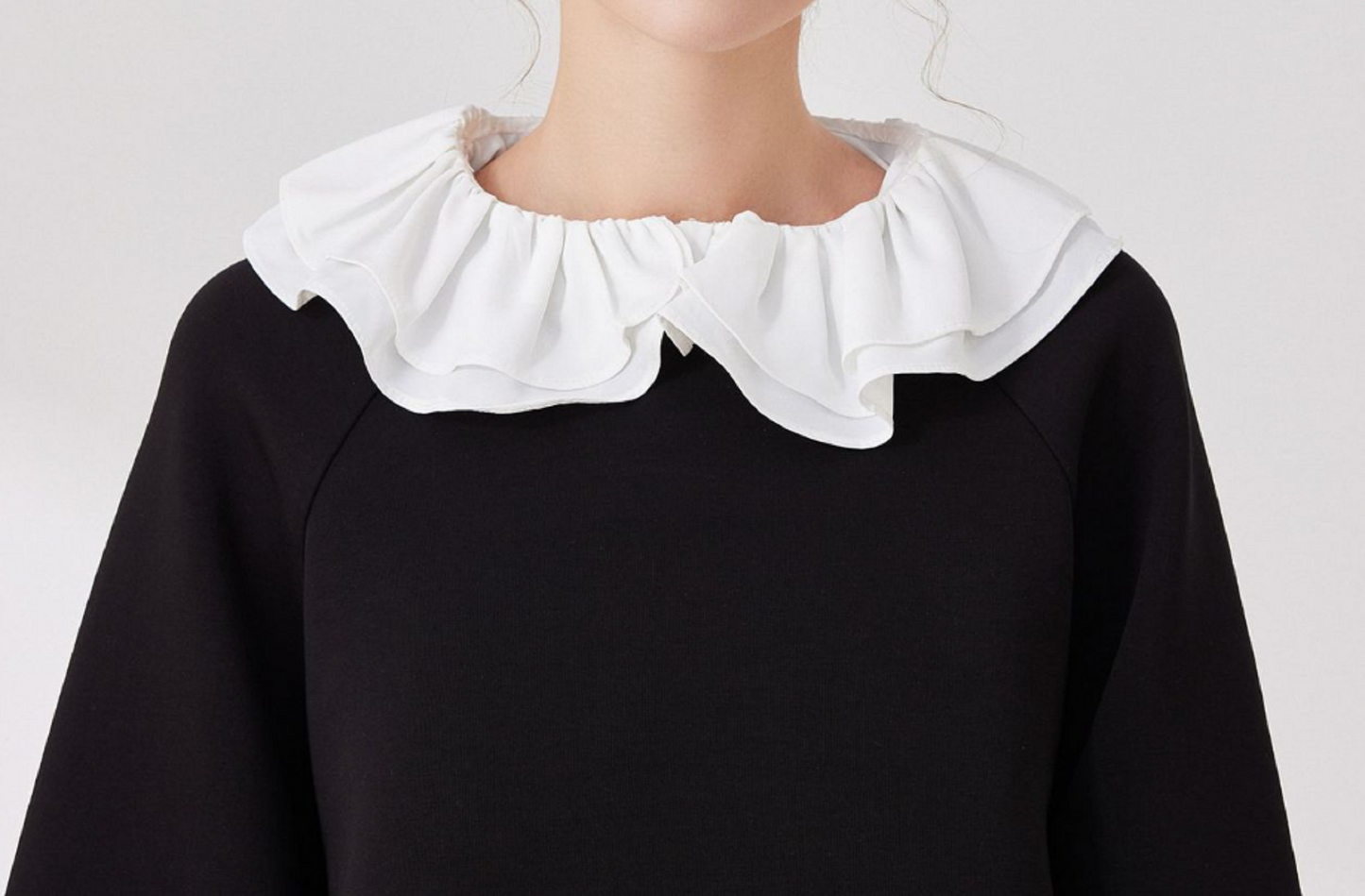 B3 / Off White Fake Collar, False Collar, Removable Collar