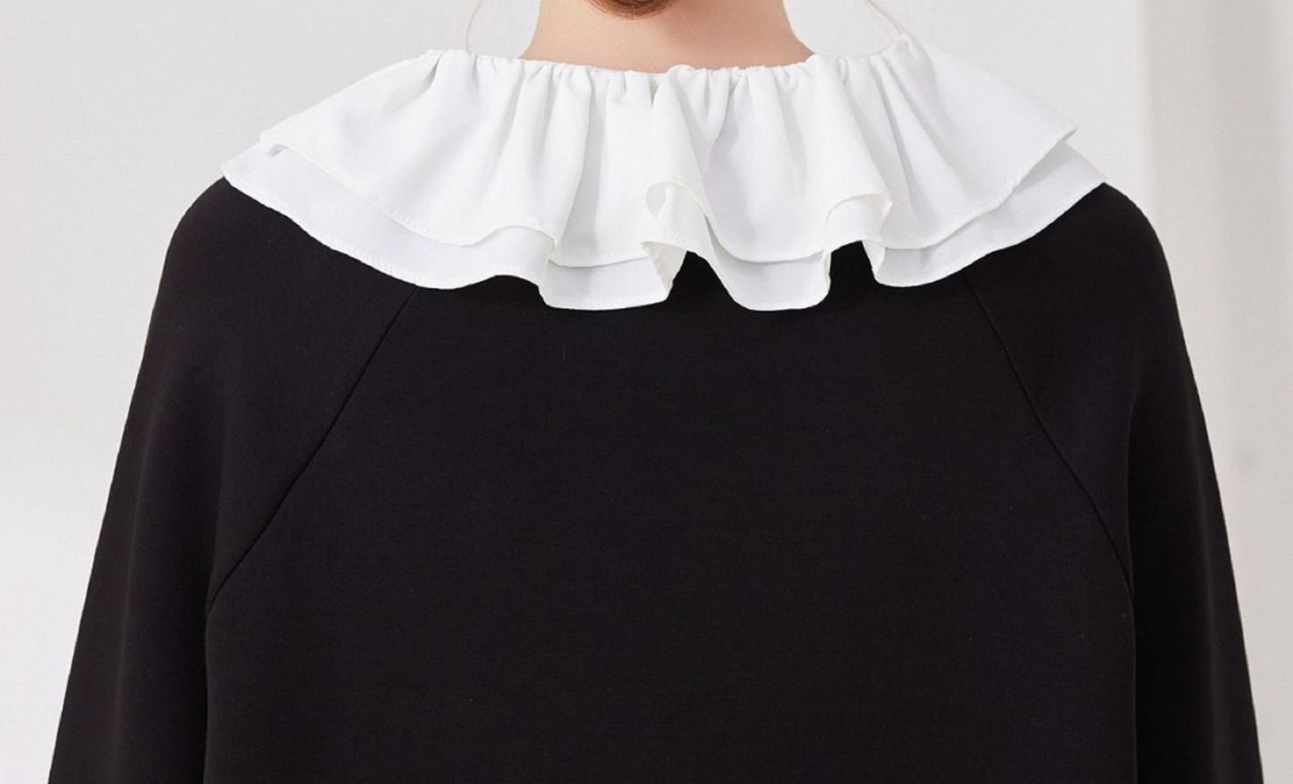 B3 / Off White Fake Collar, False Collar, Removable Collar