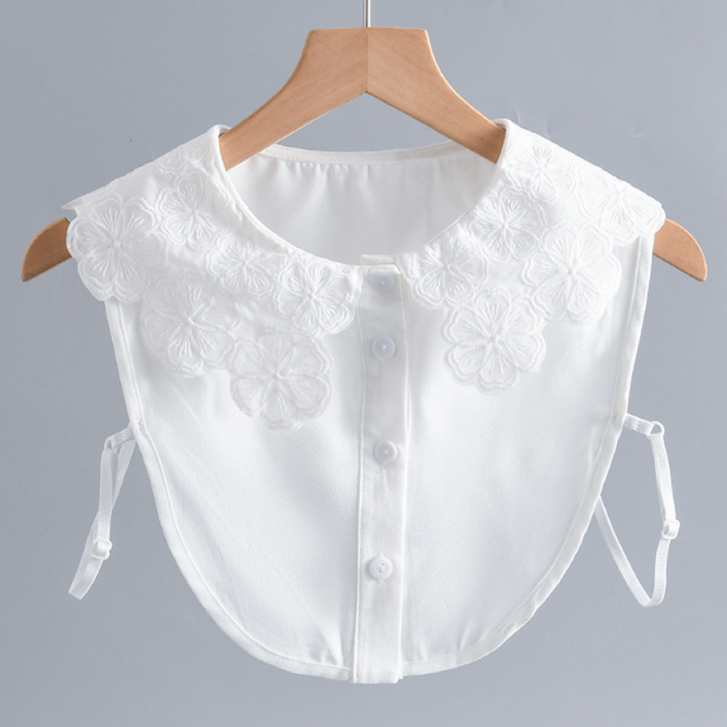 B352(L) / Off White Fake Collar, False Collar, Removable Collar
