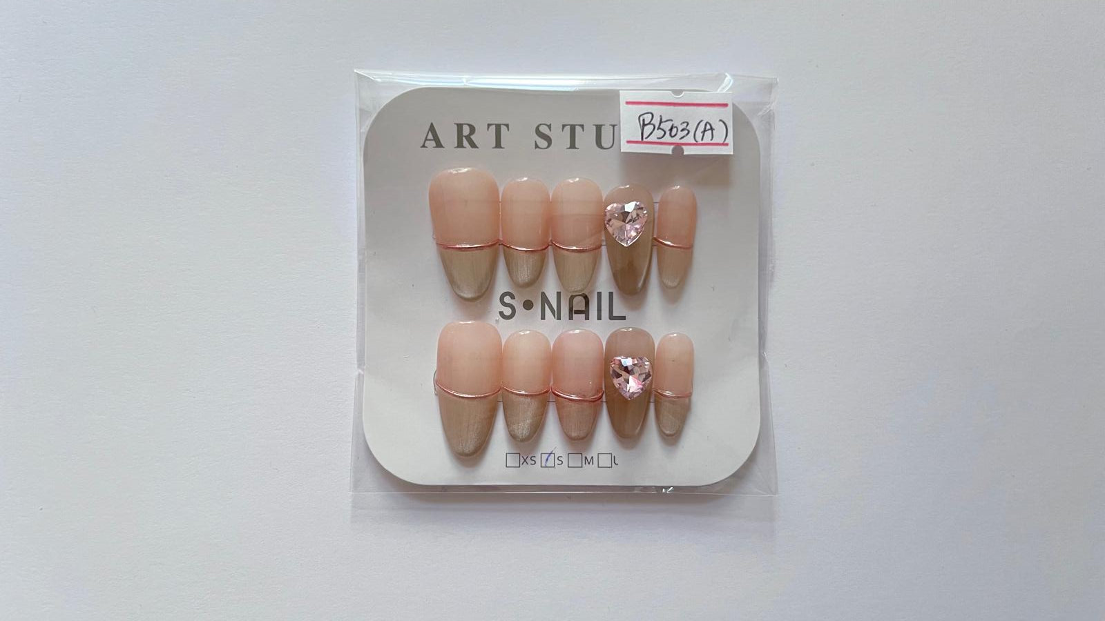 1 set Fake / False Press On Nails B503A